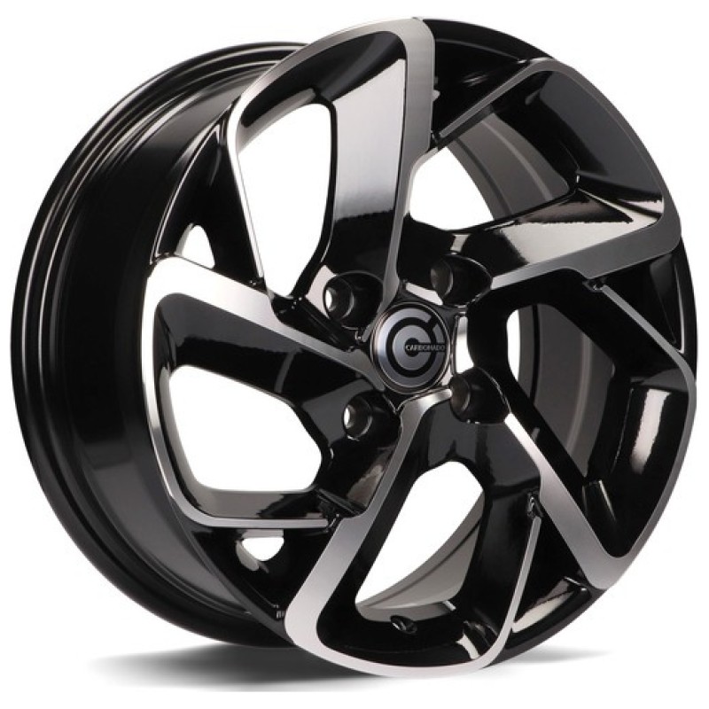 Janta aliaj Carbonado Nantes 7.0x16 4x108 ET25 BFP - Black Front Polished