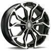 Janta aliaj Carbonado Explode 7x17 4x100 ET37 BFP - Black Front Polished