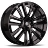 Janta aliaj Carbonado Knockout 8x19 5x108 ET42 BG - Black Glossy