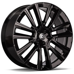 Janta aliaj Carbonado Knockout 8x19 5x108 ET42 BG - Black Glossy