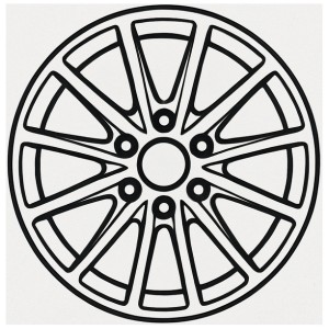 Janta aliaj Diewe Wheels Predator 8x19 5x112 ET43 NE - Nero