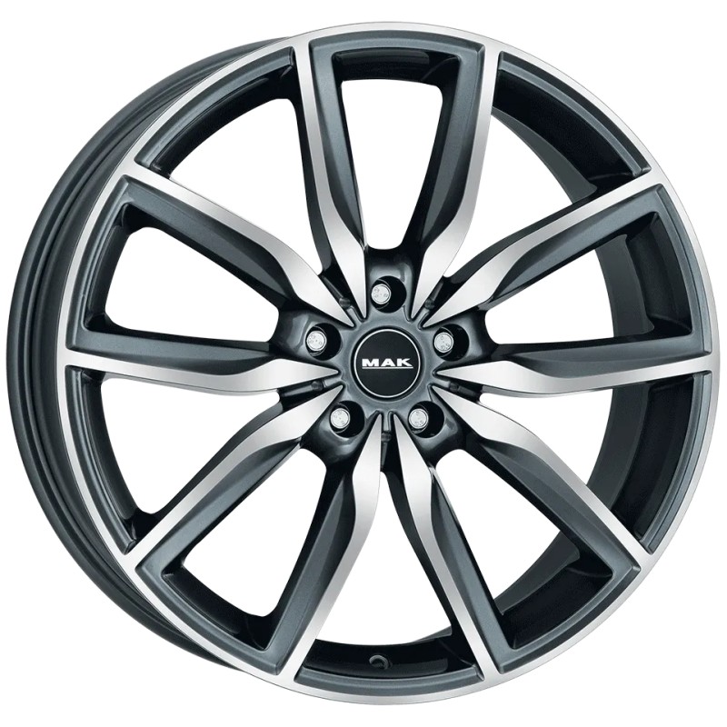 Janta aliaj MAK ALLIANZ 9x20 5X112 ET40 GUN MET-MIRROR FACE
