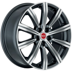Janta aliaj MAK BIRMINGHAM 8.5x19 5X120 ET49 GUN MET-MIRROR FACE