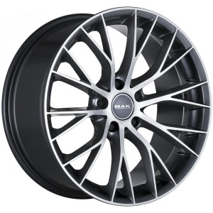 Janta aliaj MAK MUNCHEN 9.5x19 5X120 ET45 GUN MET-MIRROR FACE
