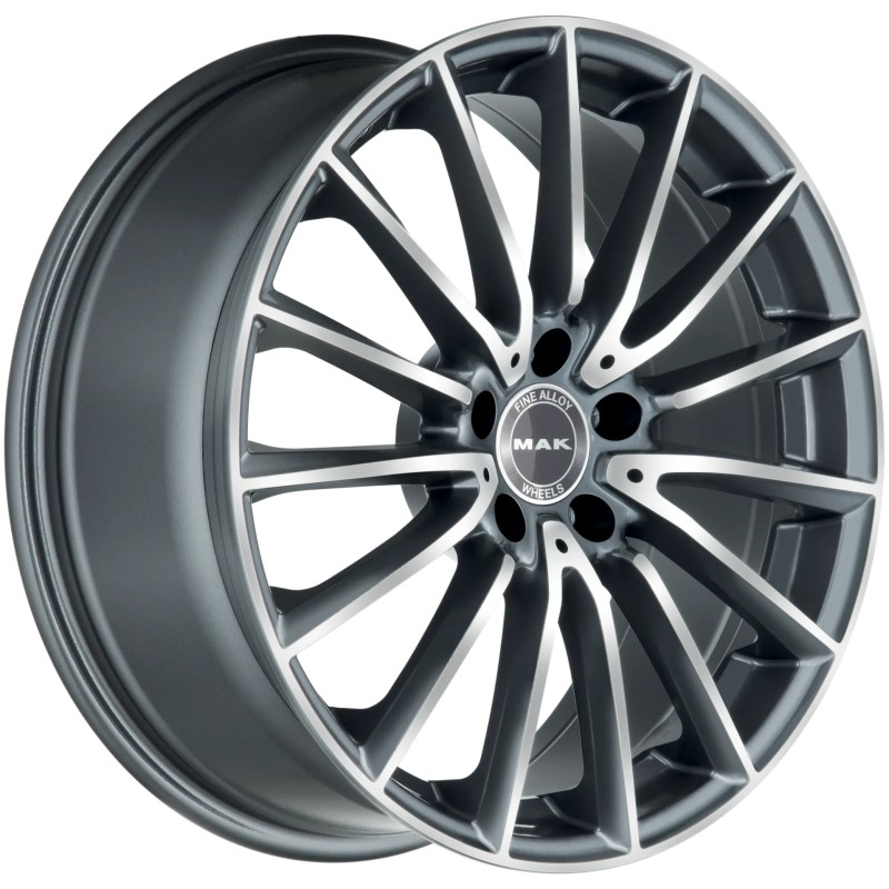 Janta aliaj MAK KOMET 9x19 5X112 ET30 GUN MET-MIRROR FACE