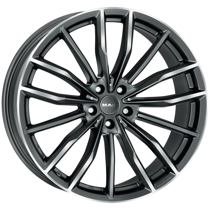 Janta aliaj MAK RAPP-D 10.5x20 5X112 ET40 GUN MET-MIRROR FACE