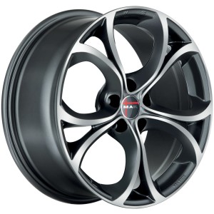 Janta aliaj MAK LARIO 9x20 5X110 ET44.5 GUN MET-MIRROR FACE
