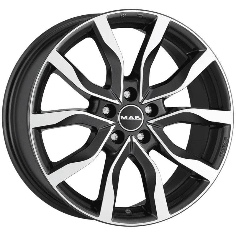 Janta aliaj MAK HIGHLANDS 8.5x20 5X120 ET53 GUN MET-MIRROR FACE