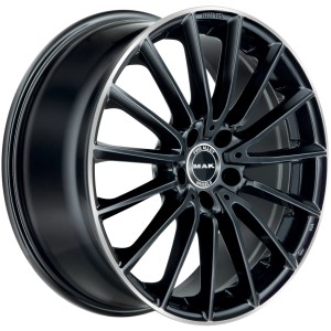 Janta aliaj MAK KOMET 8x19 5X112 ET48 GLOSS BLACK MIRROR RING