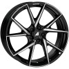 Janta aliaj ALUTEC ADX.01 7x17 4X108 ET18 DIAMANT-SCHWARZ-FRONTPOLIERT