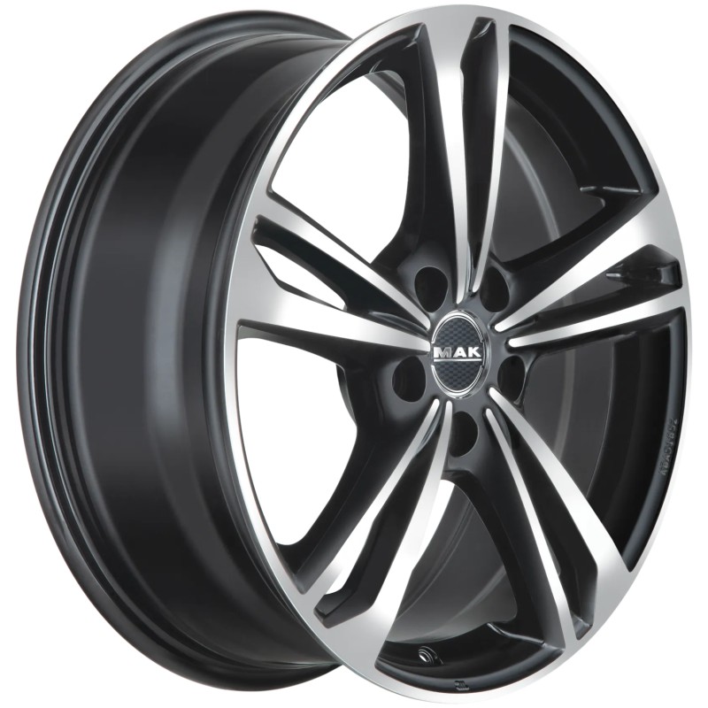 Janta aliaj MAK EMBLEMA 8x18 5X112 ET30 BLACK MIRROR