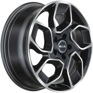 Janta aliaj MAK EXPRESS 7.5x18 5X118 ET58 BLACK MIRROR