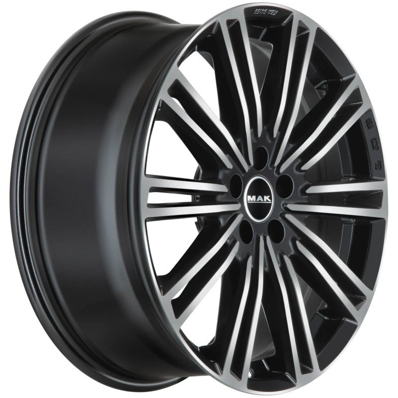 Janta aliaj MAK YORK 8x18 5X120 ET41 BLACK MIRROR
