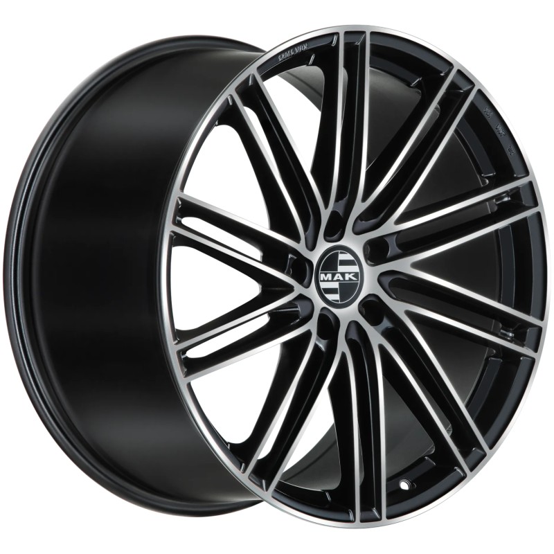 Janta aliaj MAK LEIPZIG 10x21 5X130 ET63 BLACK MIRROR