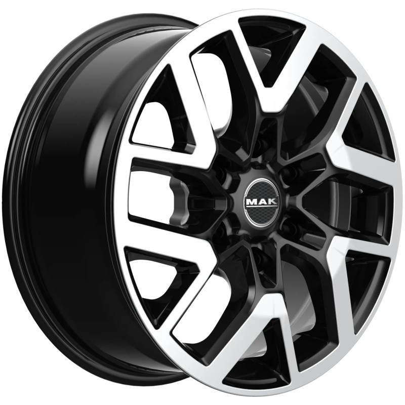 Janta aliaj MAK GRAVEL 8x18 6X139.7 ET53 BLACK MIRROR