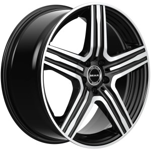 Janta aliaj MAK LEWIS 9x18 5X112 ET50 BLACK MIRROR