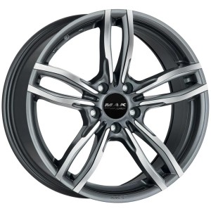 Janta aliaj MAK LUFT-FF 8.5x19 5X112 ET25 GUN MET-MIRROR FACE