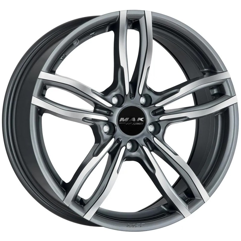 Janta aliaj MAK LUFT-FF 8.5x19 5X112 ET25 GUN MET-MIRROR FACE