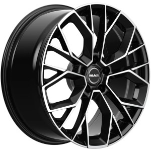 Janta aliaj MAK STILO 10x22 5X112 ET55 BLACK MIRROR