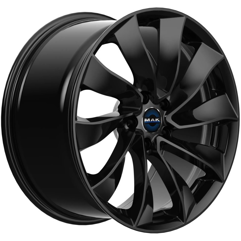 Janta aliaj MAK SOLAR 8.5x18 5X114.3 ET40 GLOSS BLACK