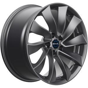 Janta aliaj MAK SOLAR 9.5x20 5X114.3 ET45 GLOSS GUN METALLIC