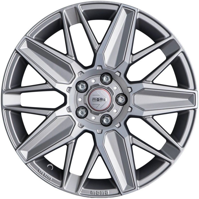 Janta aliaj MOMO Evoluzione 8x18 5X114.3 ET42 MATT TITAN SILVER POLISHED