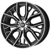 Janta aliaj MOMO Massimo 8x18 5X112 ET48 MATT BLACK POLISHED
