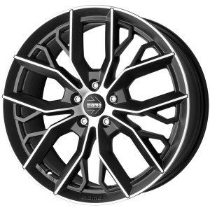 Janta aliaj MOMO Massimo 8x18 5X108 ET42 MATT BLACK POLISHED