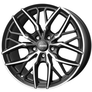 Janta aliaj MOMO Spider 8.5x19 5X108 ET45 MATT BLACK POLISHED