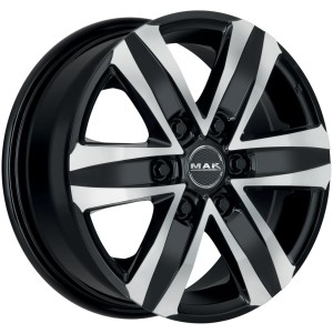 Janta aliaj MAK STONE 6 8.5x20 6X130 ET60 BLACK MIRROR
