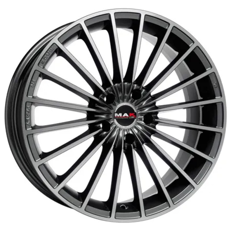 Janta aliaj MAK VOLARE MIRROR 6.5x15 5X114.3 ET40 GUN MET-MIRROR FACE