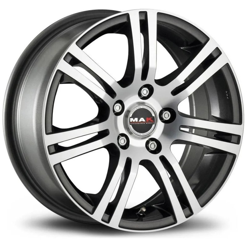 Janta aliaj MAK AUDACE 6.5x15 5X108 ET35 GUN MET-MIRROR FACE
