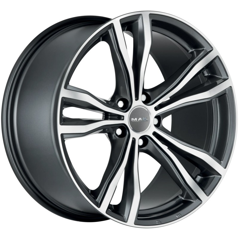 Janta aliaj MAK X-MODE 9.5x21 5X112 ET37 GUN MET-MIRROR FACE