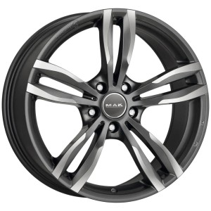 Janta aliaj MAK LUFT 9x19 5X120 ET44 GUN MET-MIRROR FACE