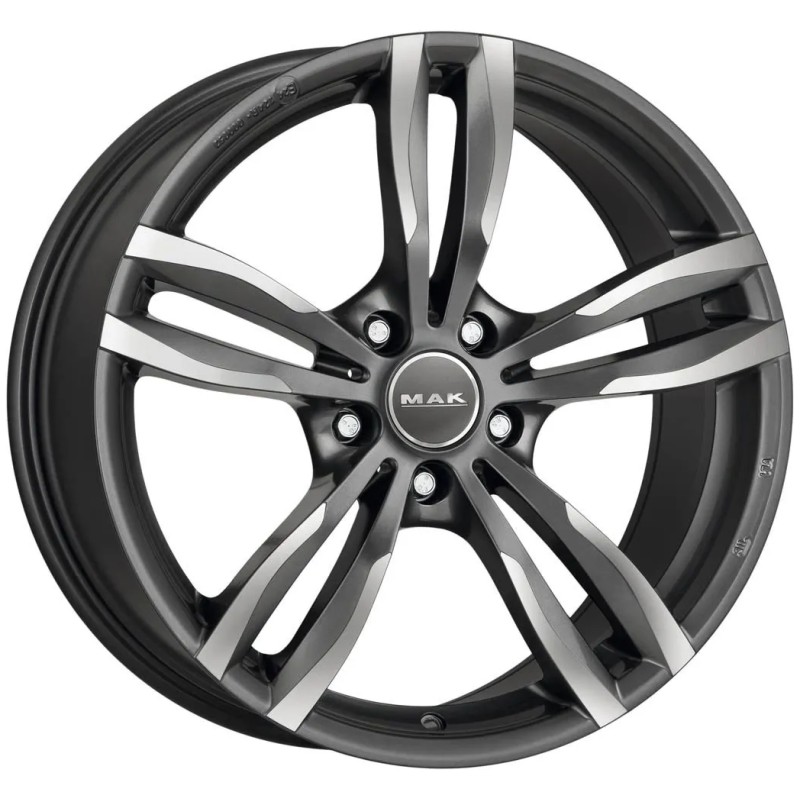 Janta aliaj MAK LUFT 9x19 5X120 ET44 GUN MET-MIRROR FACE