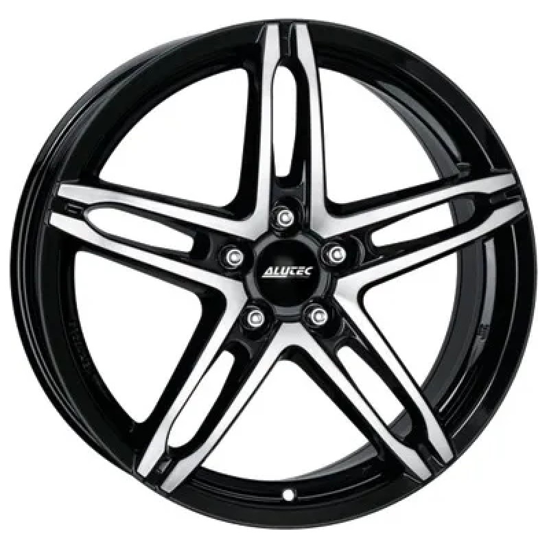 Janta aliaj ALUTEC POISON 7x16 5X108 ET48 DIAMANT-SCHWARZ-FRONTPOLIERT