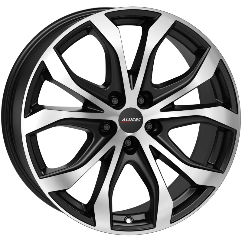 Janta aliaj ALUTEC W10 8x18 5X112 ET39 RACING SCHWARZ FRONTPOLIERT