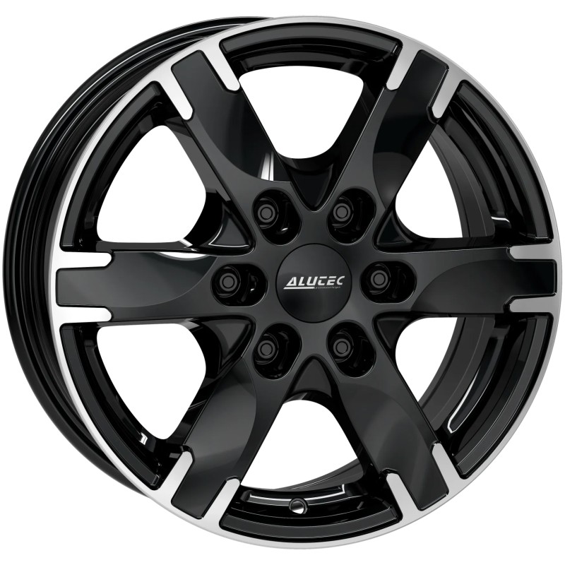 Janta aliaj ALUTEC TITAN 8x18 6X114.3 ET45 DIAMANT-SCHWARZ-FRONTPOLIERT