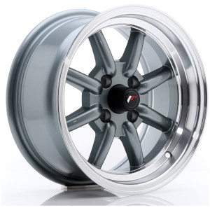 JANTA JR Wheels JR19 CB73.1 4x100 14/7 ET0 Gun metal