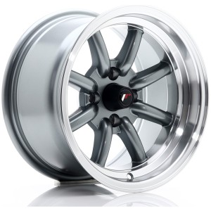 JANTA JR Wheels JR19 CB73.1 4x100 14/8 ET-13 Gun metal