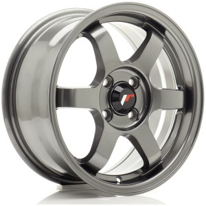 JANTA JR Wheels JR3 CB67.1 4x100 15/7 ET25 Gun metal