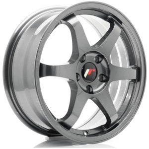 JANTA JR Wheels JR3 CB67.1 4x100 17/7 ET40 Gun metal