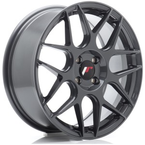 JANTA JR Wheels JR18 CB67.1 4x100 17/7 ET40 Hyper Gray