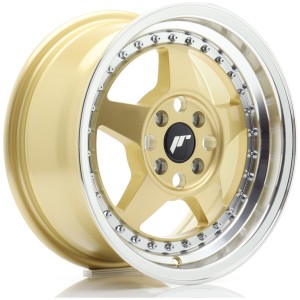 JANTA JR Wheels JR6 CB67.1 4x100 15/7 ET35 Gold
