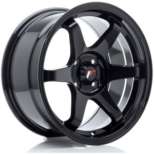 JANTA JR Wheels JR3 CB67.1 4x100 16/8 ET25 Black