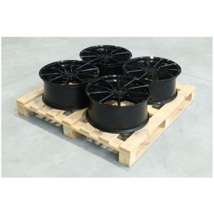 JANTA JR Wheels Complete Sets CB72.6 5x114.3 19/8,5 ET45 Black