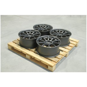 JANTA JR Wheels Complete Sets CB72.6 5x114.3 18/8 ET20 Gun metal