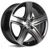 Janta aliaj Carbonado GTRSPORTS1 5.5x13" 4x100;4x98 ET30 BFP - Black Front Polished