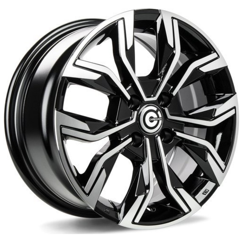 Janta aliaj Carbonado Price 6.5x15" 4x100 ET38 BFP - Black Front Polished