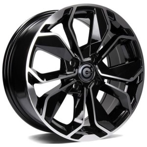 Janta aliaj Carbonado Rewind 6.5x15" 4x100 ET38 BFP - Black Front Polished